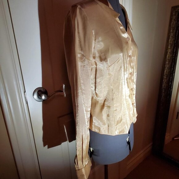 Tuxedo Front Blouse - Picture 2 of 3